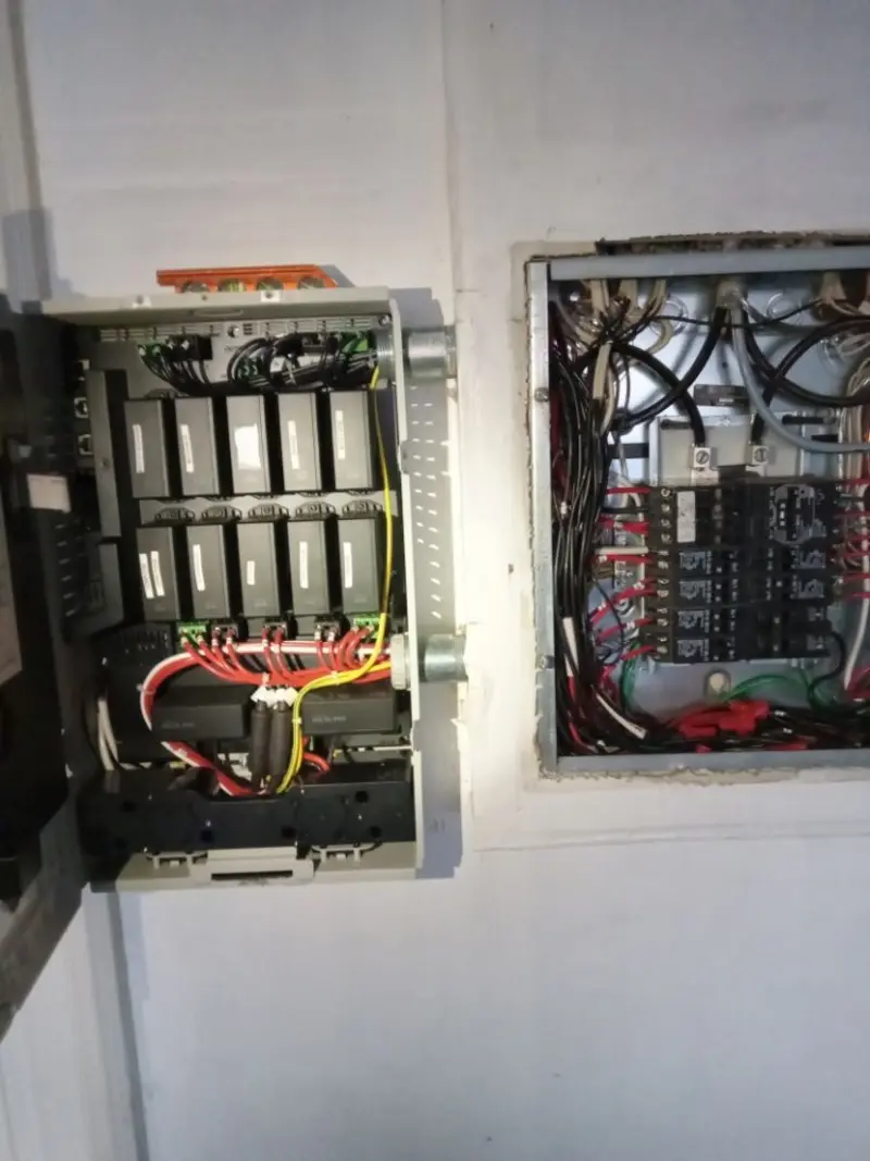 Electrical panel upgrade completed for Commercial Electrician Services in Lower Pottsgrove